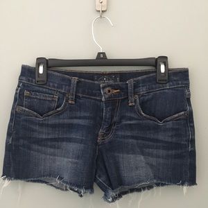 Denim Lucky Brand Shorts w/ Raw Hem
